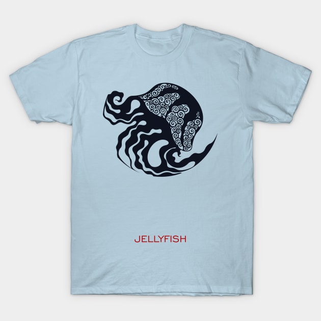 Jellyfish T-Shirt by masha